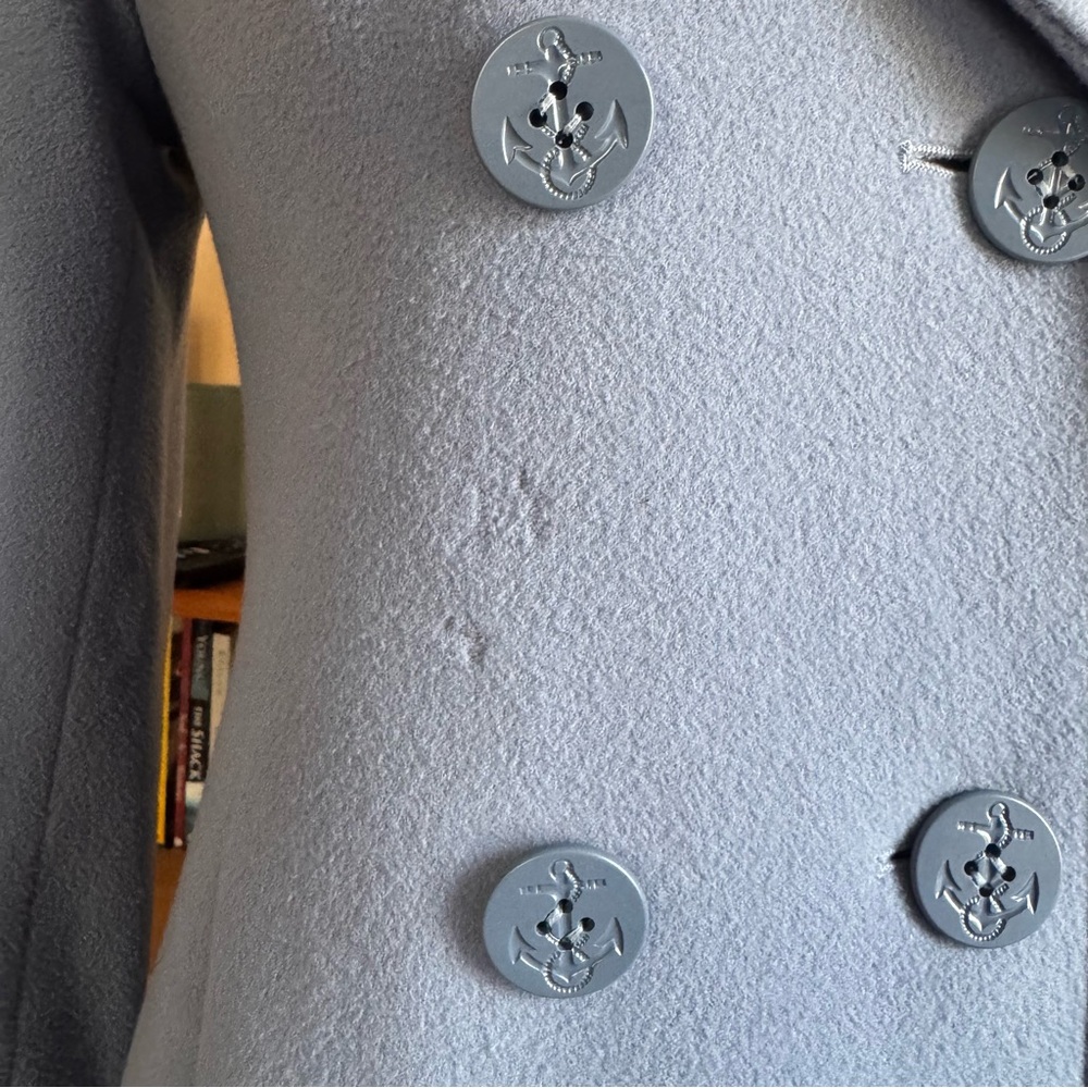 Talbots Elegant Peacoat Women's Double-Breasted Size 4 - Picture 2 of 9